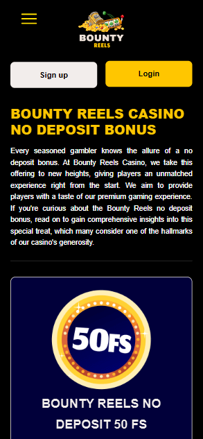 Bounty Reels Bonuses