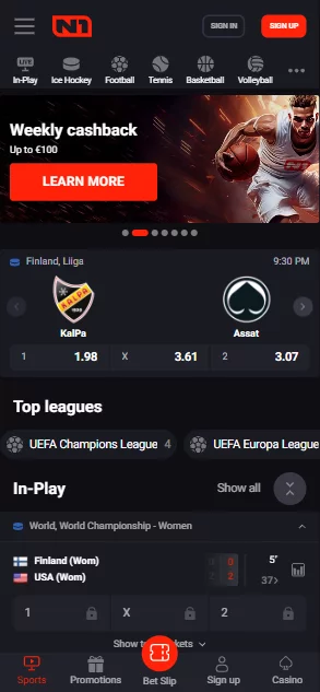 N1Bet sport